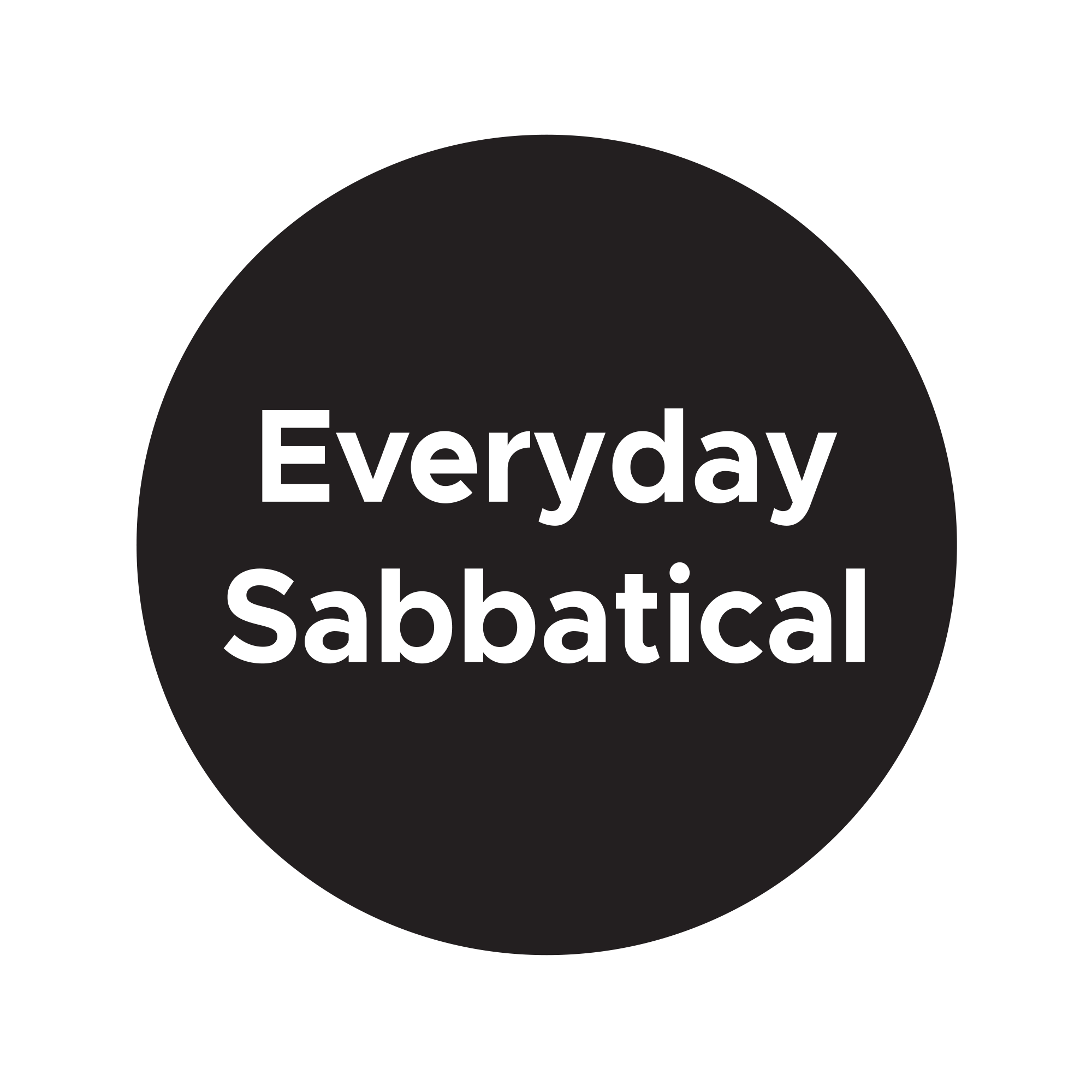 Everyday Sabbatical
