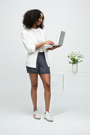 Everyday Sabbatical Everyday Short — lightweight short with flexible thigh band to prevent riding up.