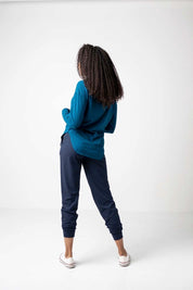 Everyday Sabbatical long-sleeve top — soft, breathable, wrinkle-resistant.